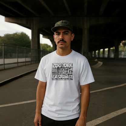 ZOO YORK CITY RIDES T-SHIRT WHITE