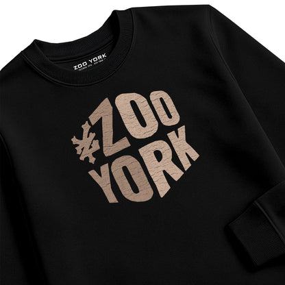 ZOO YORK ZY BLOCK CREW SWEAT BLACK