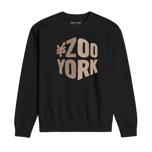 ZOO YORK ZY BLOCK CREW SWEAT BLACK