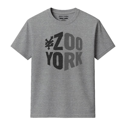 ZOO YORK ZY BLOCK T-SHIRT HEATHER GREY