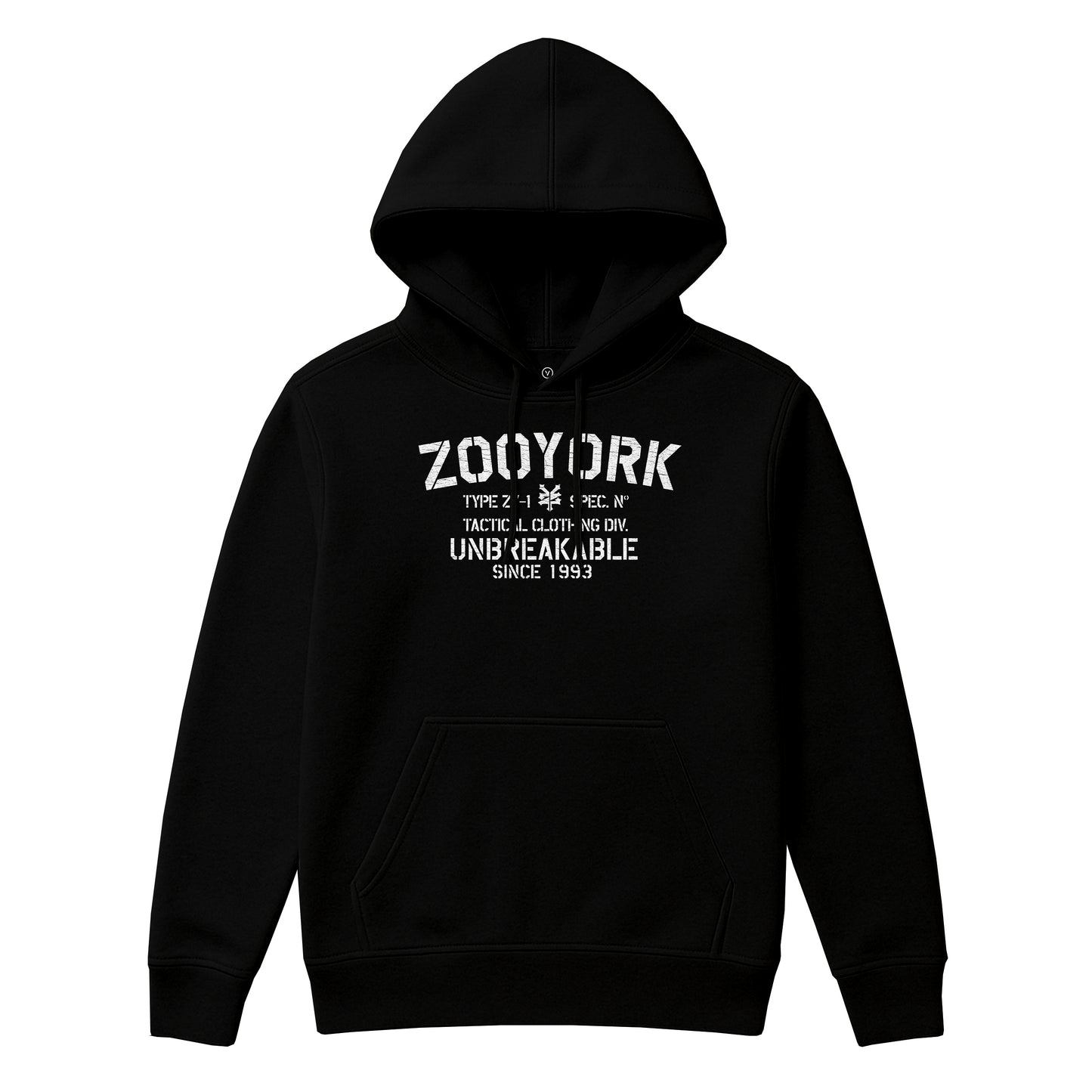 ZOO YORK UNBREAKABLE HOODIE BLACK