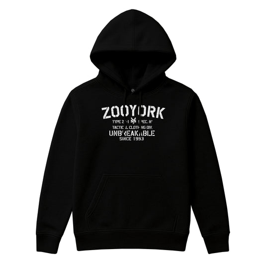 ZOO YORK UNBREAKABLE HOODIE BLACK