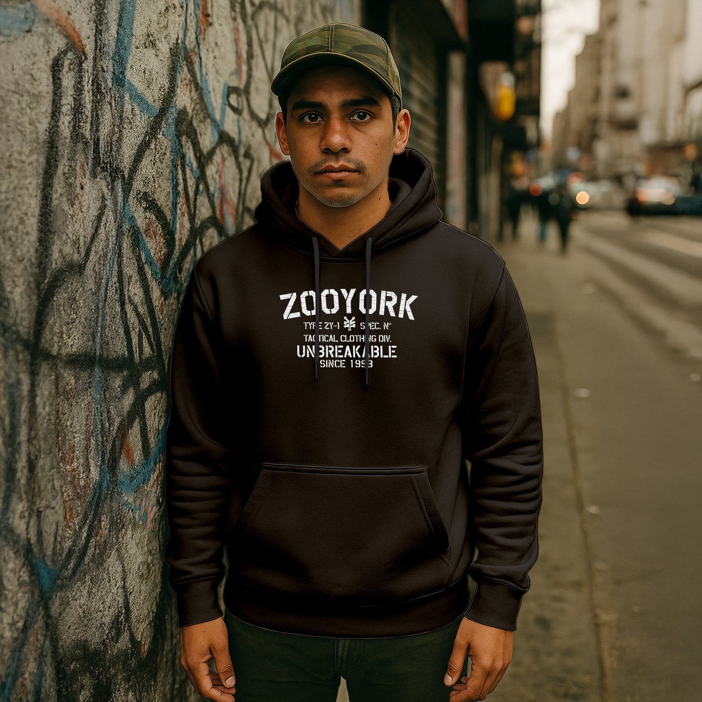 ZOO YORK UNBREAKABLE HOODIE BLACK