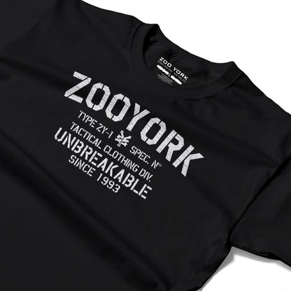 ZOO YORK UNBREAKABLE T-SHIRT BLACK
