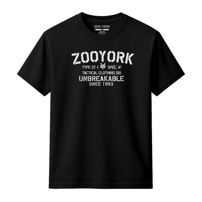 ZOO YORK UNBREAKABLE T-SHIRT BLACK