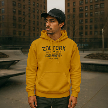 ZOO YORK UNBREAKABLE HOODIE LITE MUSTARD