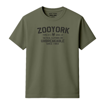 ZOO YORK UNBREAKABLE T-SHIRT CLASSIC OLIVE