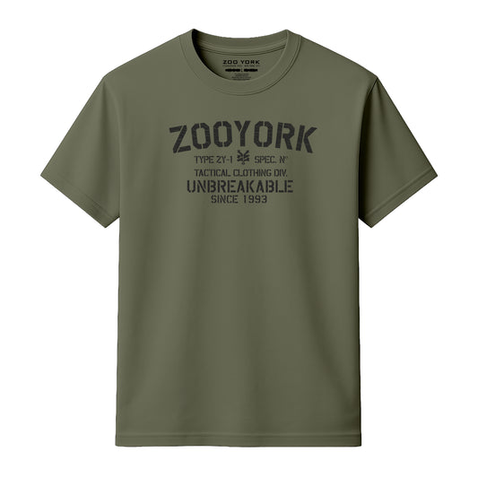 ZOO YORK UNBREAKABLE T-SHIRT CLASSIC OLIVE