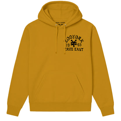 ZOO YORK TRUE EAST SKETCH HOODIE LITE MUSTARD