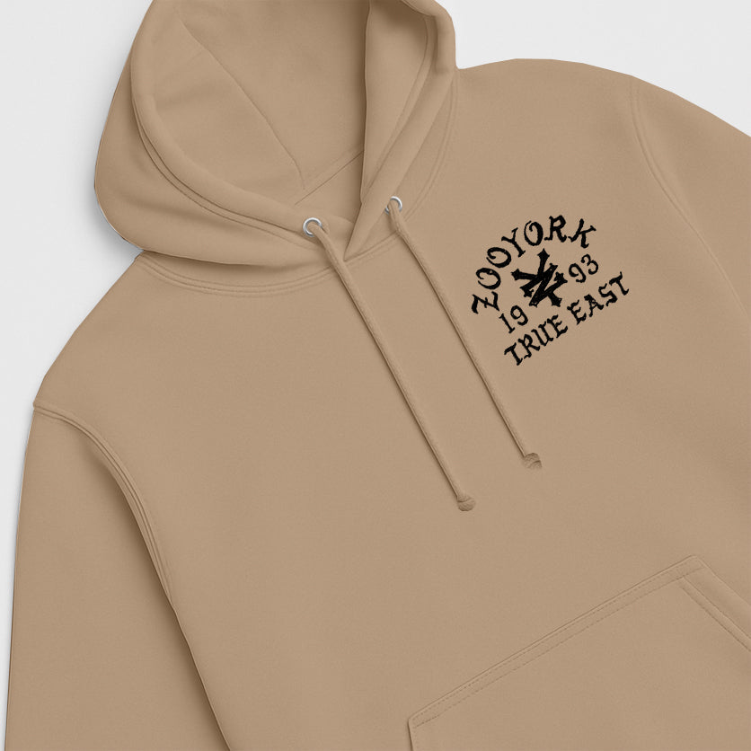 ZOO YORK TRUE EAST SKETCH HOODIE LITE NUDE