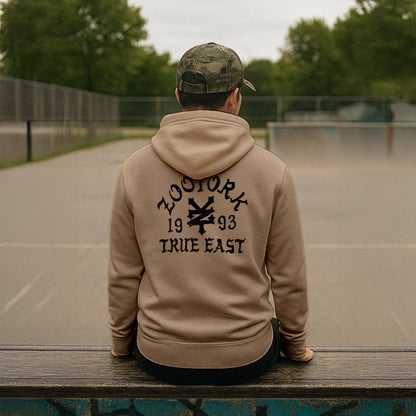ZOO YORK TRUE EAST SKETCH HOODIE LITE NUDE