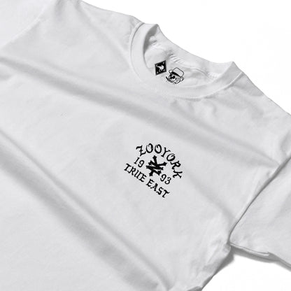 Zoo York True East Sketch Long Sleeve T-Shirt White - detail