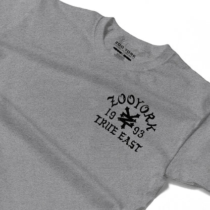 Zoo York True East Sketch T-Shirt Heather Grey - detail