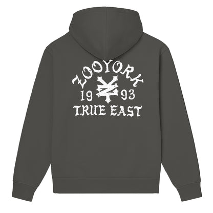 Zoo York True East Sketch Hoodie Charcoal - back