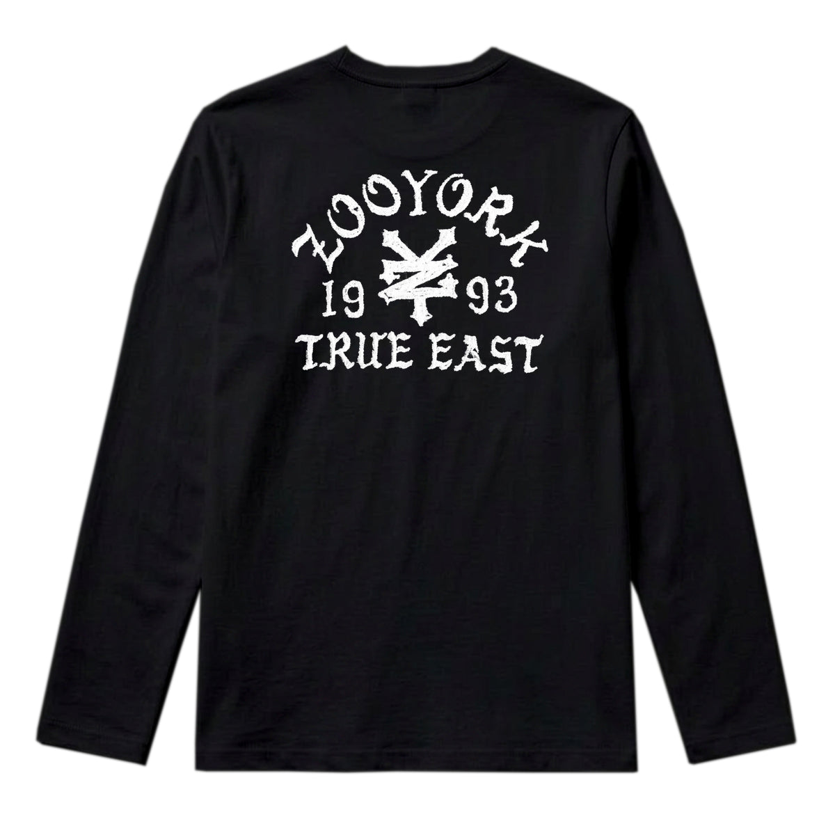 Zoo York True East Sketch Long Sleeve T-Shirt Black - back