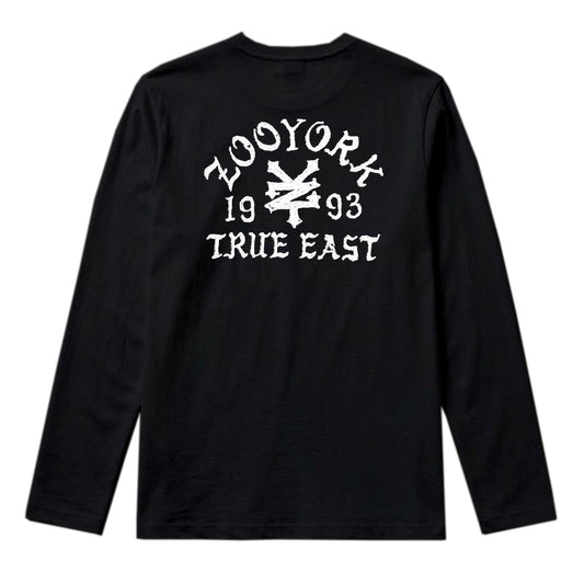 Zoo York True East Sketch Long Sleeve T-Shirt Black - back