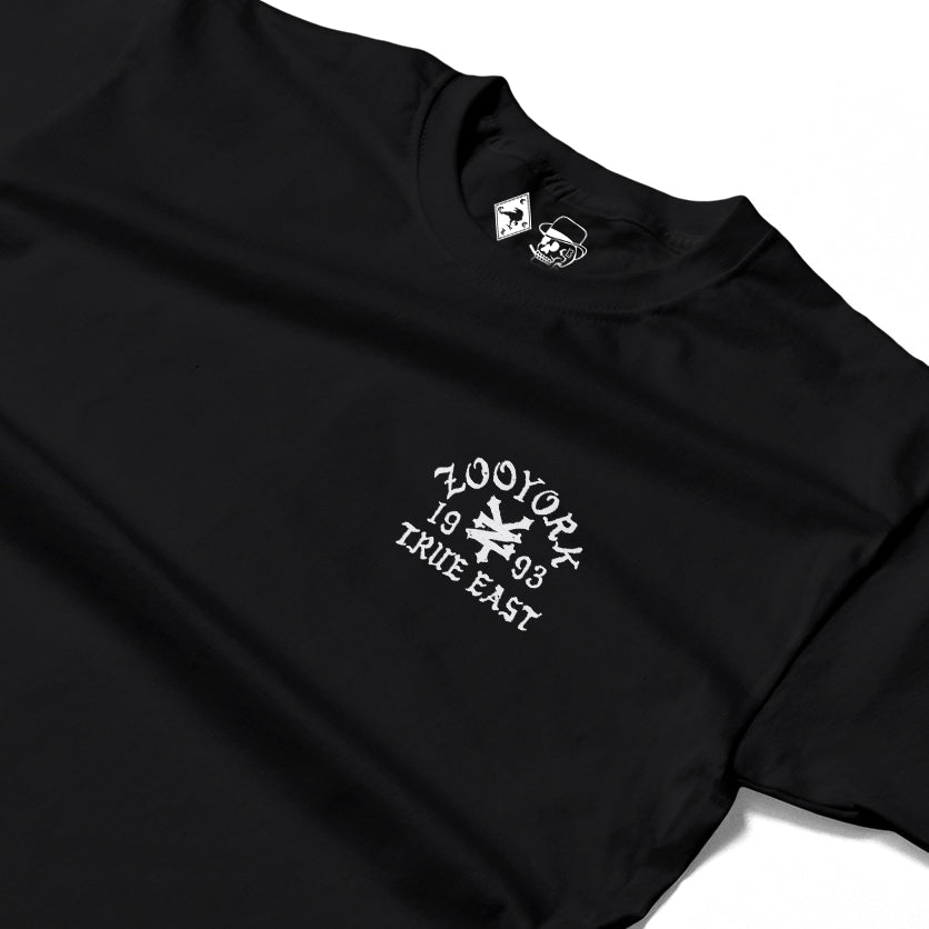 Zoo York True East Sketch Long Sleeve T-Shirt Black - detail
