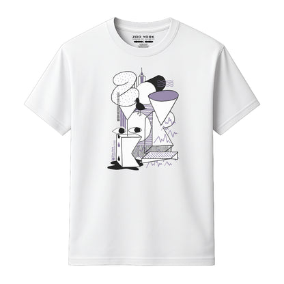 ZOO YORK NY STACK T-SHIRT WHITE