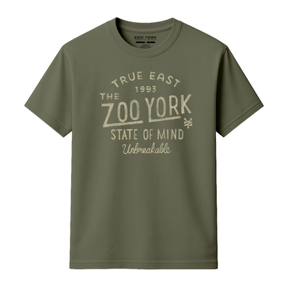ZOO YORK STATE OF MIND T-SHIRT CLASSIC OLIVE