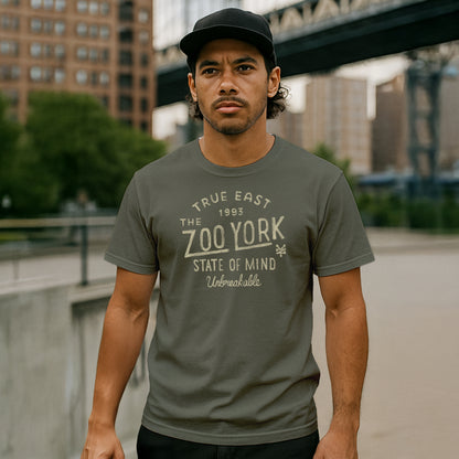 ZOO YORK STATE OF MIND T-SHIRT CLASSIC OLIVE