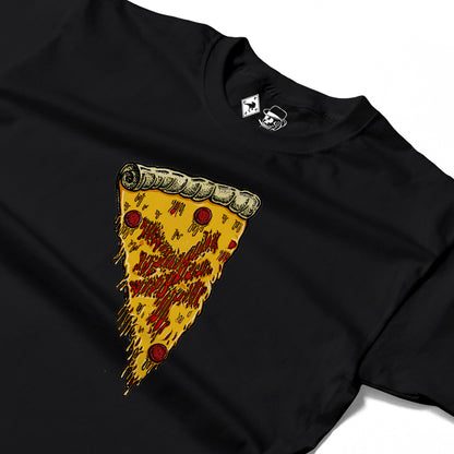 Zoo York New York Pizza Long Sleeve T-Shirt Black - detail