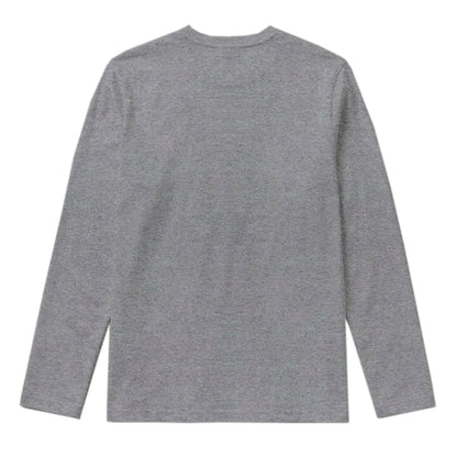 Zoo York New York Pizza Long Sleeve T-Shirt Heather Grey - back