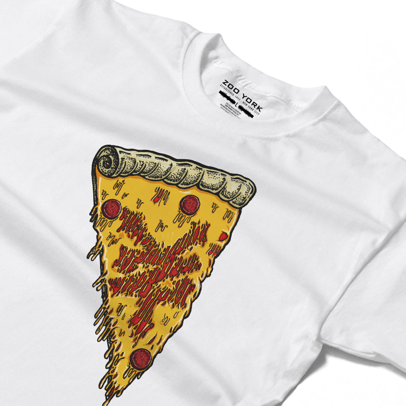 Zoo York New York Pizza T-Shirt White - detail