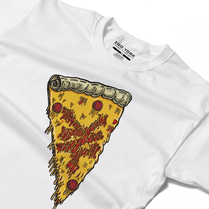 Zoo York New York Pizza T-Shirt White - detail