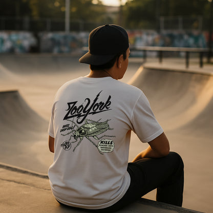 ZOO YORK ROACH T-SHIRT NATURAL