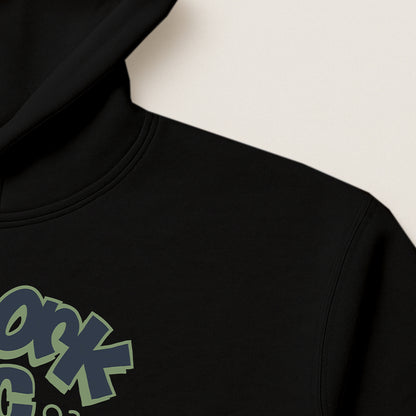 ZOO YORK THROW UP HOODIE BLACK
