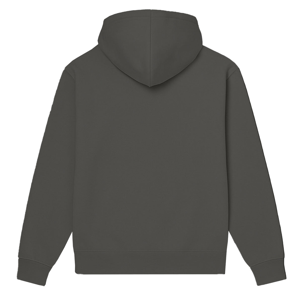 Zoo York Throw Up Hoodie Charcoal - back
