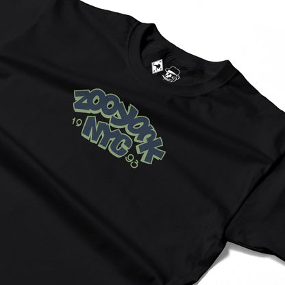 Zoo York Throw Up Long Sleeve T-Shirt Black - detail