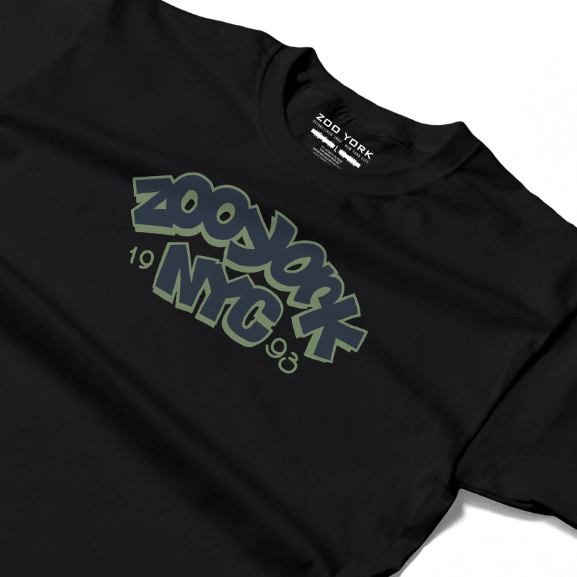 ZOO YORK THROW UP T-SHIRT BLACK