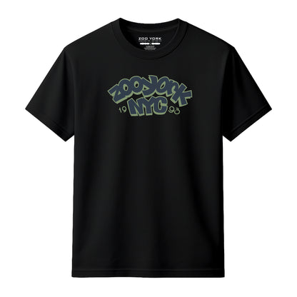 ZOO YORK THROW UP T-SHIRT BLACK