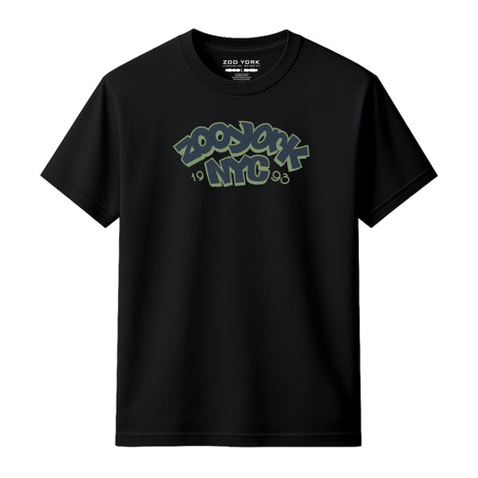 ZOO YORK THROW UP T-SHIRT BLACK