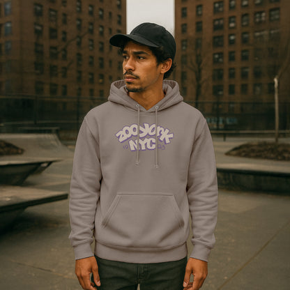 ZOO YORK THROW UP HOODIE STONE