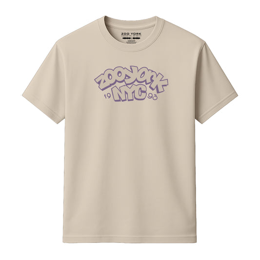 ZOO YORK THROW UP T-SHIRT NATURAL
