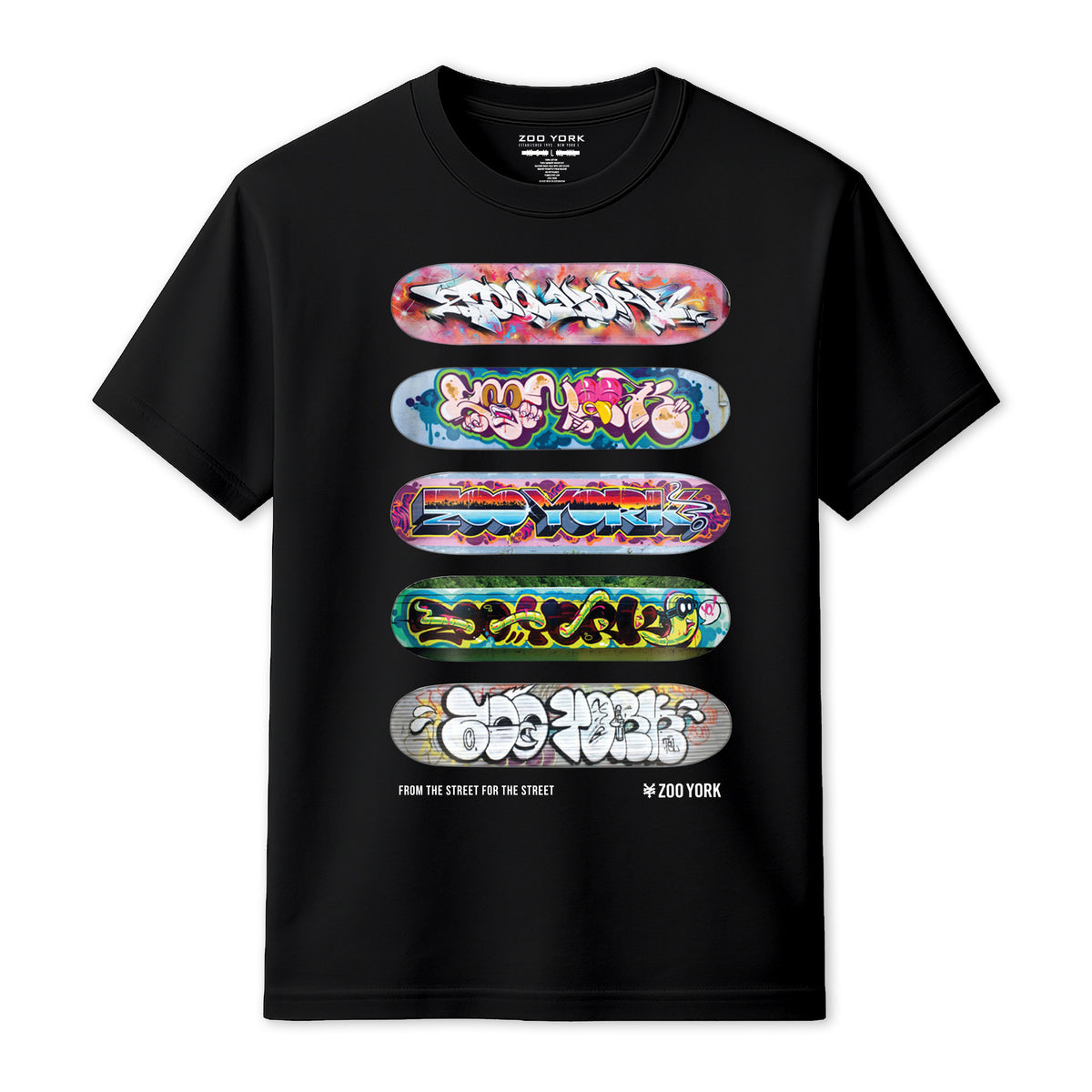 Zoo York Decks T-Shirt Black