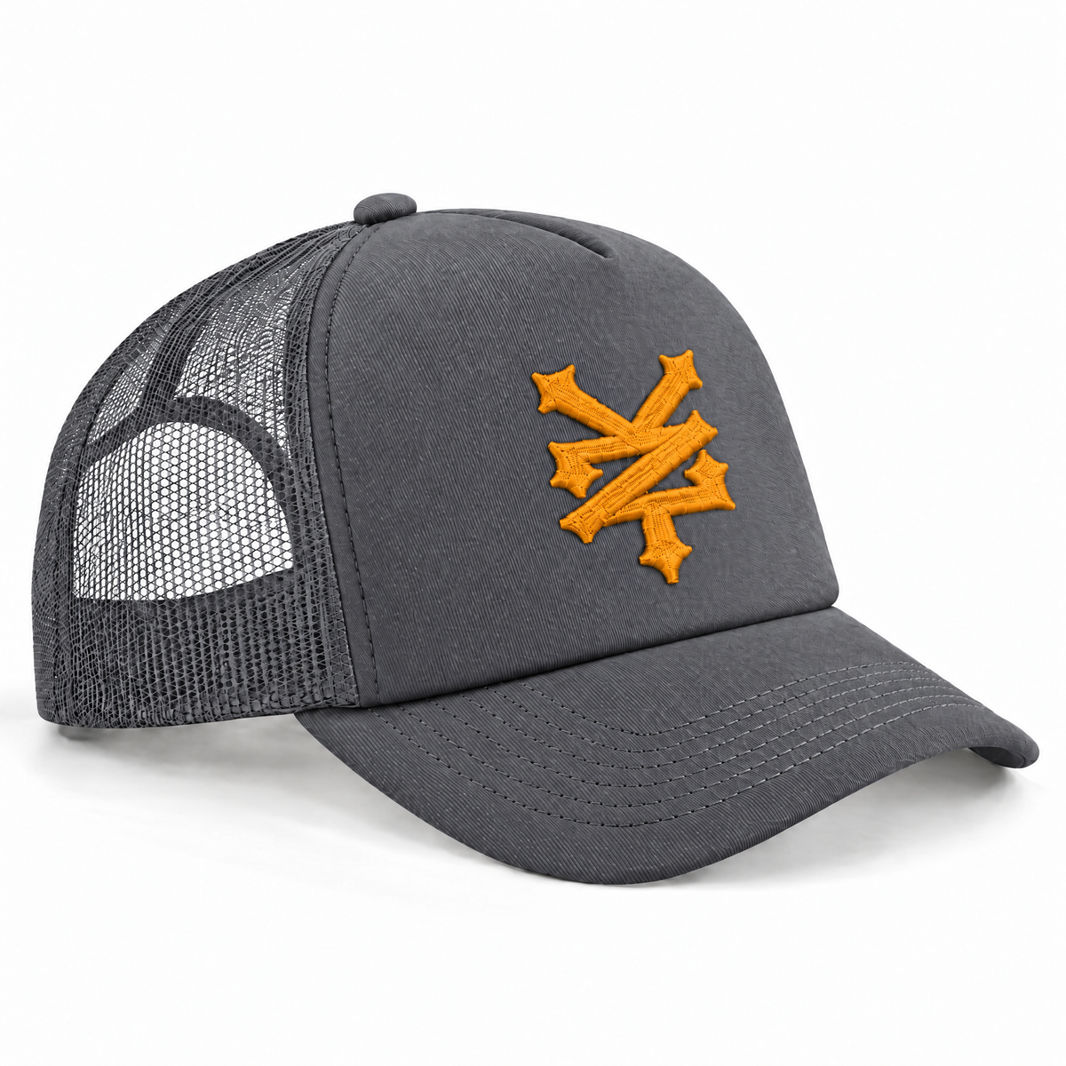ZOO YORK CRACKERJACK CLASSIC FOAM TRUCKER Graphite Grey