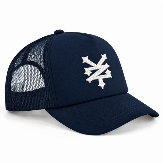 ZOO YORK CRACKERJACK CLASSIC FOAM TRUCKER French Navy