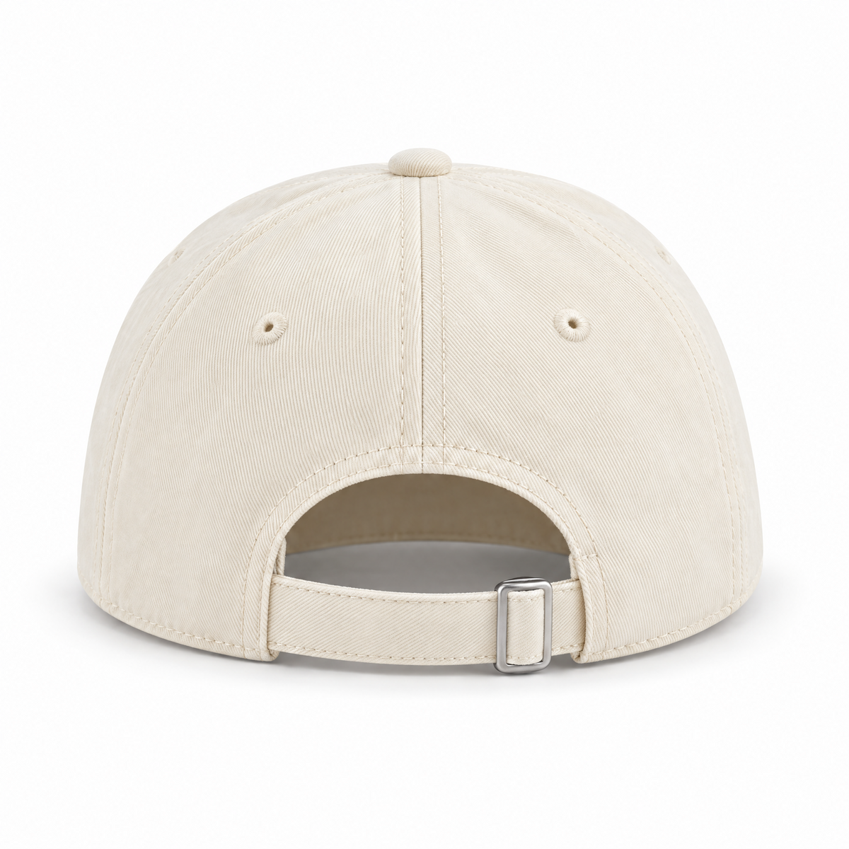 ZOO YORK CRACKERJACK CONTRAST PEAK LEISURE CAP Natural / Navy - Back