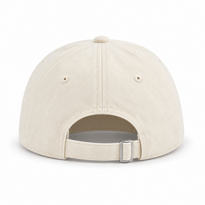 ZOO YORK CRACKERJACK CONTRAST PEAK LEISURE CAP Natural / Burgundy - Back