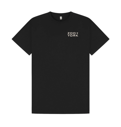 Black Printed T-shirt Front