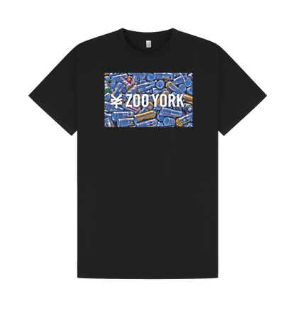 Black Printed T-shirt Front