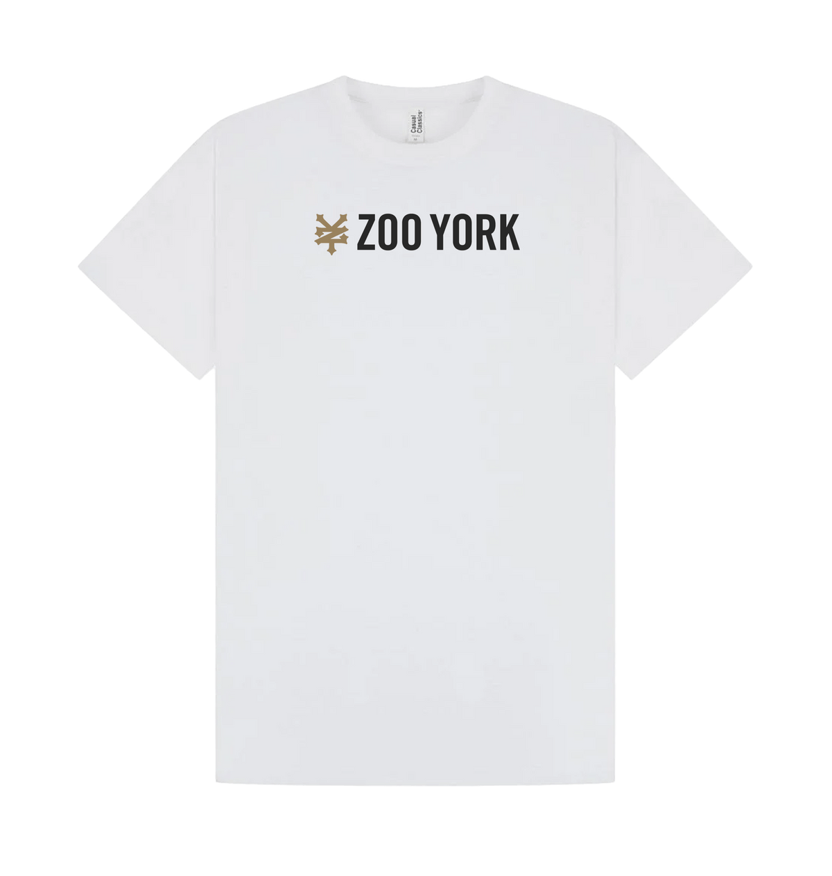 White Printed T-shirt Front
