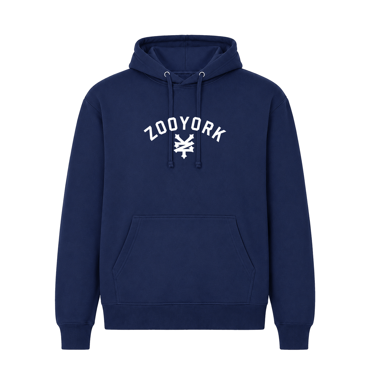 Cobalt Printed Hoody Front