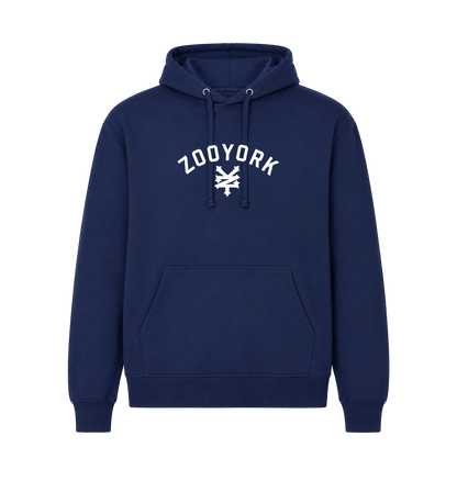 Cobalt Printed Hoody Front