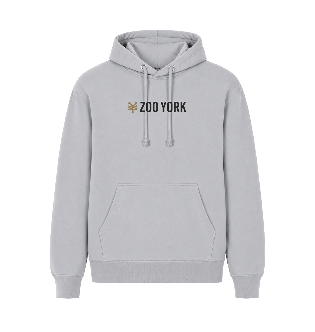 Sport Grey Printed Hoody Front
