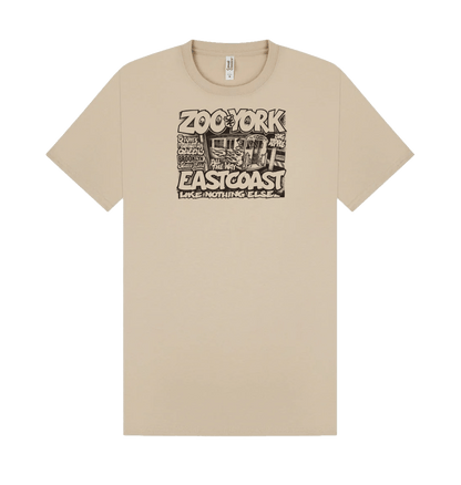 Sand Printed T-shirt Front