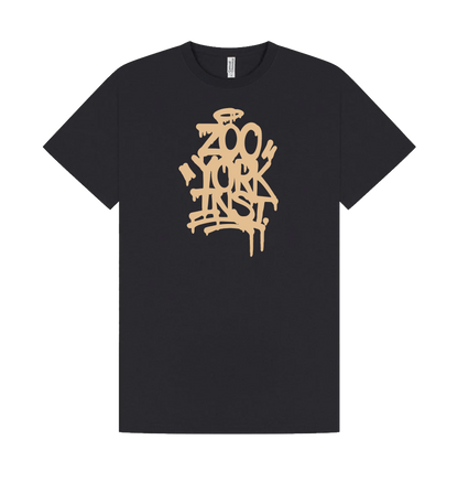 Navy Printed T-shirt Front